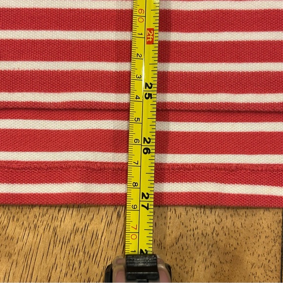Polo Ralph Lauren Red Striped Polo Shirt M‎ - Picture 9 of 9